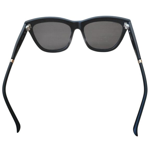 L'APPEL Eyewear Cote oversized matte black unisex handcrafted sunglasses w/ case - Picture 3 of 12